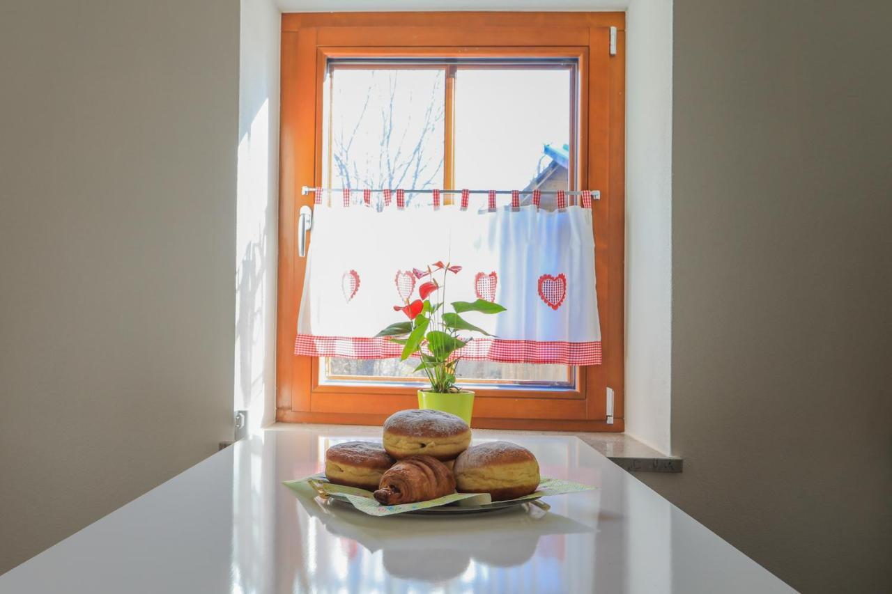 Apartmaji Tina Zgornje Gorje ภายนอก รูปภาพ