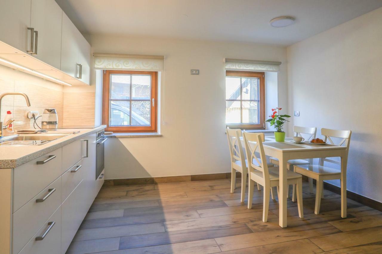 Apartmaji Tina Zgornje Gorje ภายนอก รูปภาพ