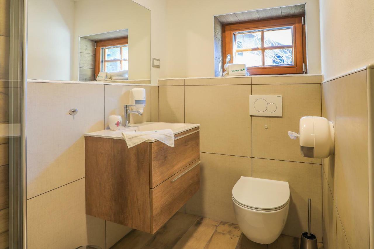 Apartmaji Tina Zgornje Gorje ภายนอก รูปภาพ