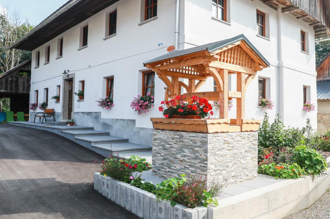 Apartmaji Tina Zgornje Gorje ภายนอก รูปภาพ
